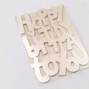 Karte To You Plotterdatei SVG DXF